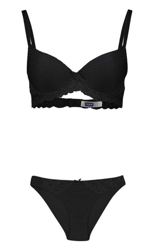 ست سوتین و شورت نیمه جک پروانهای